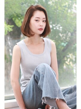 ヘアアンドライフシー(HAIR&LIFE C) 【HAIR&LIFE C】耳かけ×ナチュラルボブ1