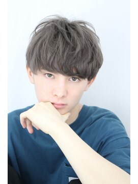 アルバサンス(albasanz) ★10代20代30代メンズショートツーブロックシルバーカラー