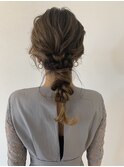 パーティーセット・ヘアアレンジ/ダウンスタイル（編み下ろし）