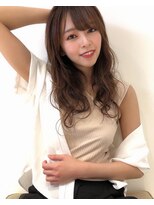 チョビー(Chobii)&nbsp;[chobii]グレージュ/デジタルパーマ/ひし形シルエット/高柳