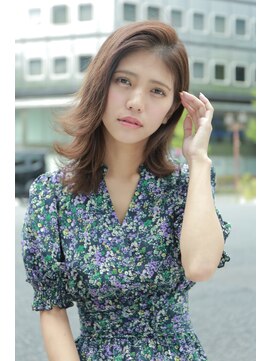 サイン ヘア イノベーション(sign HAIR INNOVATION) 大人可愛い、色気、小顔カットひし形シルエット【錦糸町】