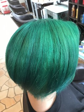 ブルーラグーン ブリーチカラー