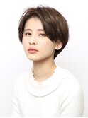 大人可愛い/ナチュラルハンサムショート