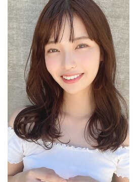 オブヘアーギンザ(Of HAIR GINZA) ☆ブリーチなしカラー☆アーモンドグレージュ