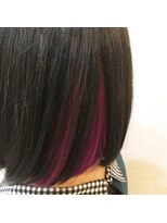 セシルヘアー 北24条店 札幌(Cecil hair)&nbsp;インナーカラー×ショートヘア