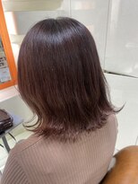 フォルテ 中田店 髪質改善 レッドブラウンカラー