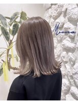 モアナバイヘッドライト 曽根店(Moana by HEADLIGHT)&nbsp;Moana#ボブ#ベージュ#大人可愛い20代30代40代