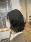 外ハネボブパーマ