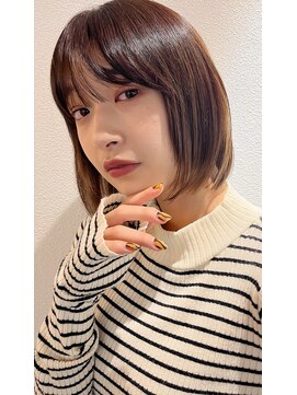 ロンドプロフィール 浦和(Lond profil) 【ワンランク上のボブ】切りっぱなしボブ【浦和】