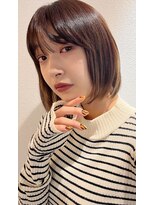 ロンドプロフィール 浦和(Lond profil) 【ワンランク上のボブ】切りっぱなしボブ【浦和】