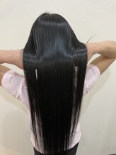 時間がかかる縮毛矯正にULTOWA配合で時短トリートメントも可能【銀座/東京駅/八丁堀/学割U24/髪質改善】