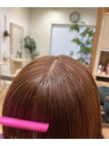 アメイジングヘアー 中沢店(AMAZING HAIR) オレンジカラー/高発色/ストレート/髪質改善/20代30代40代50代