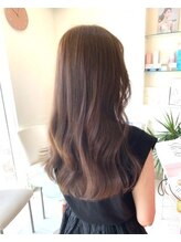 ヘアステージ スプール(HAIRSTAGE SPOOL)&nbsp;レイヤースタイル　マロンベージュ