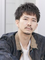 アンフィニー 銀座(ANFINI)&nbsp;【銀座　ANFINI】色気ある大人の短髪　2way前髪