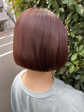 ネオヘアー 曳舟店(NEO Hair) ピンクブラウン/ボブ