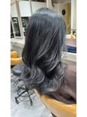 【コテ巻き風パーマ】ワンカールコテ巻き風パーマ