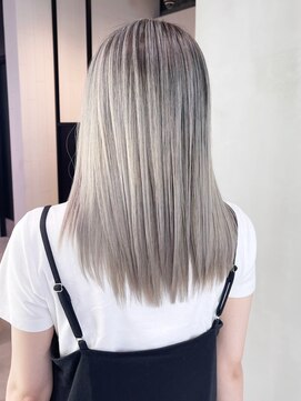 アイティー バイ アルバム 浦和店(IT by ALBUM) カーキベージュグレーベージュデザインカラー_ba522311