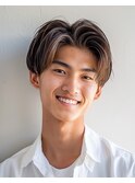 メンズスタイル【五香#メンズカット<理容室>#ブリーチ#眉毛】