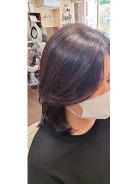 ガーデン ヘアー デザイン(GARDEN Hair Design) ミディアムレイヤー、顔周りレイヤー