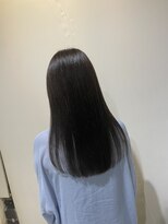 ヘアメイクアン(Hair Make Une)&nbsp;韓国ダークヘア　顔周りレイヤー◎