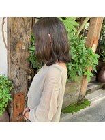 ミント(mint) くすみ感◎緑みたっぷりなオリーブグレージュ!