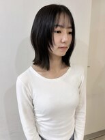 ミレバイジェニー (mirae by geny) 顔まわりレイヤーでイメチェン r