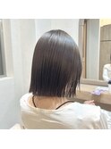 黒髪/前髪/こなれミディ/イメチェン/ボブルフ/髪質改善/ワンレン