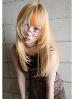 キー(kii)&nbsp;顔周りウルフ×デザインカラー