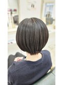 スタイリング超絶楽！ささっとオイルでツヤ感ショートボブ
