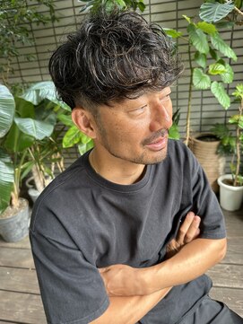 ダブル(W) 【hair salon W】メンズハイライト