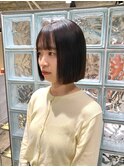 イメチェンストレートボブ