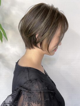 リタヘア(Re:ta Hair) ショートボブとハイライト【飯田淳平】Re:ta Hair