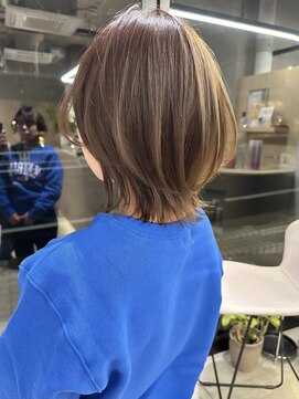 ローネス ギンザ(LONESS ginza) レイヤーボブ レイヤーカット くびれヘア ボブ