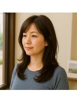 スープレックス ヘアーデザイン(SOUPREX HAIR DESIGN)&nbsp;SOUPREXミセスナチュラルセミロング　20代 30代 40代 50代 60代