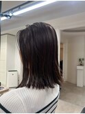 大人ナチュラルワンカール外ハネミディ