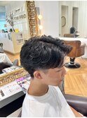 刈り上げセンターパート☆