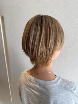 エヌアンドエー 春日部東口店(hair shop N&A) ふんわり感が可愛い◎ハイトーンボブ