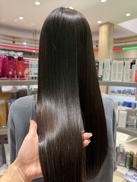 ヘアーザラブズラフズ オーガニカ 北九州(HAIR THE LOVES LAUGHS ORGANICA) 髪質改善ストレート