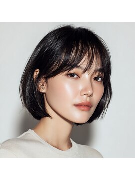 アンサ 藤森店(ANSA) 大人かわいい艶髪ボブヘアー