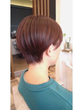 エミュー 結城店(emu) 小顔補正立体カット　ショートボブ