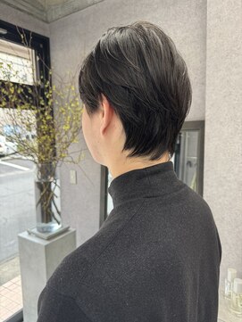 SSAW 襟足が馴染むショートカット