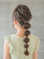 フォームフォローズファンクション 本郷(FORM FOLLOWS FUNCTION)&nbsp;くびれポニーバブルアレンジ