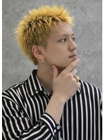 バーバーショップテト(barber shop tete)&nbsp;金髪スパイキーショート