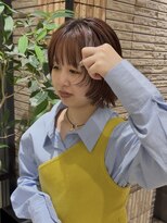 ジアン バイ ミルボン NU茶屋町+(GIEN by milbon)&nbsp;ボブ/切りっぱなしボブ/丸くならないボブ/大人ボブ/レイヤーボブ