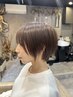 ケアカラー+カット￥11000