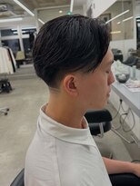 テンション(tension)&nbsp;メンズフェザーパーマテーパーフェード札幌駅大通駅バスセンター