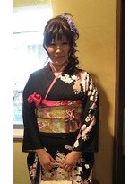 ジェイポイント ヘア クリニカ(J:POINT Hair CLINICA)&nbsp;晴れの日の振袖姿”艶やかに♪