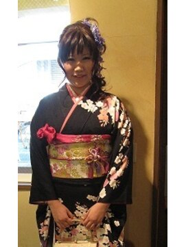 ジェイポイント ヘア クリニカ(J:POINT Hair CLINICA) 晴れの日の振袖姿”艶やかに♪