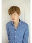 マッシュショート/ベージュブラウン/パーマ/クセ毛風パーマ