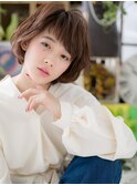 *bliss川口*ふわくしゅ☆くせ毛風アシンメトリーボブa
